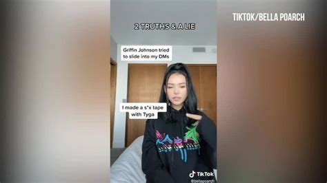 bella poarch and tyga sex tape|Tyga Sex Tape With TikTok Star Bella Poarch Allegedly